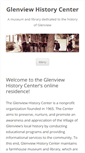 Mobile Screenshot of glenviewhistory.org